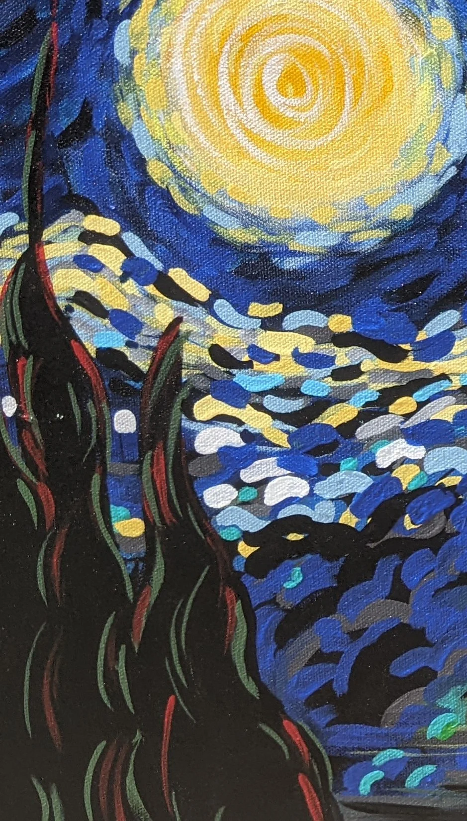 LINCOLN & Mary Todd: The Kiss; Homage to Chagall & Van Gogh (This